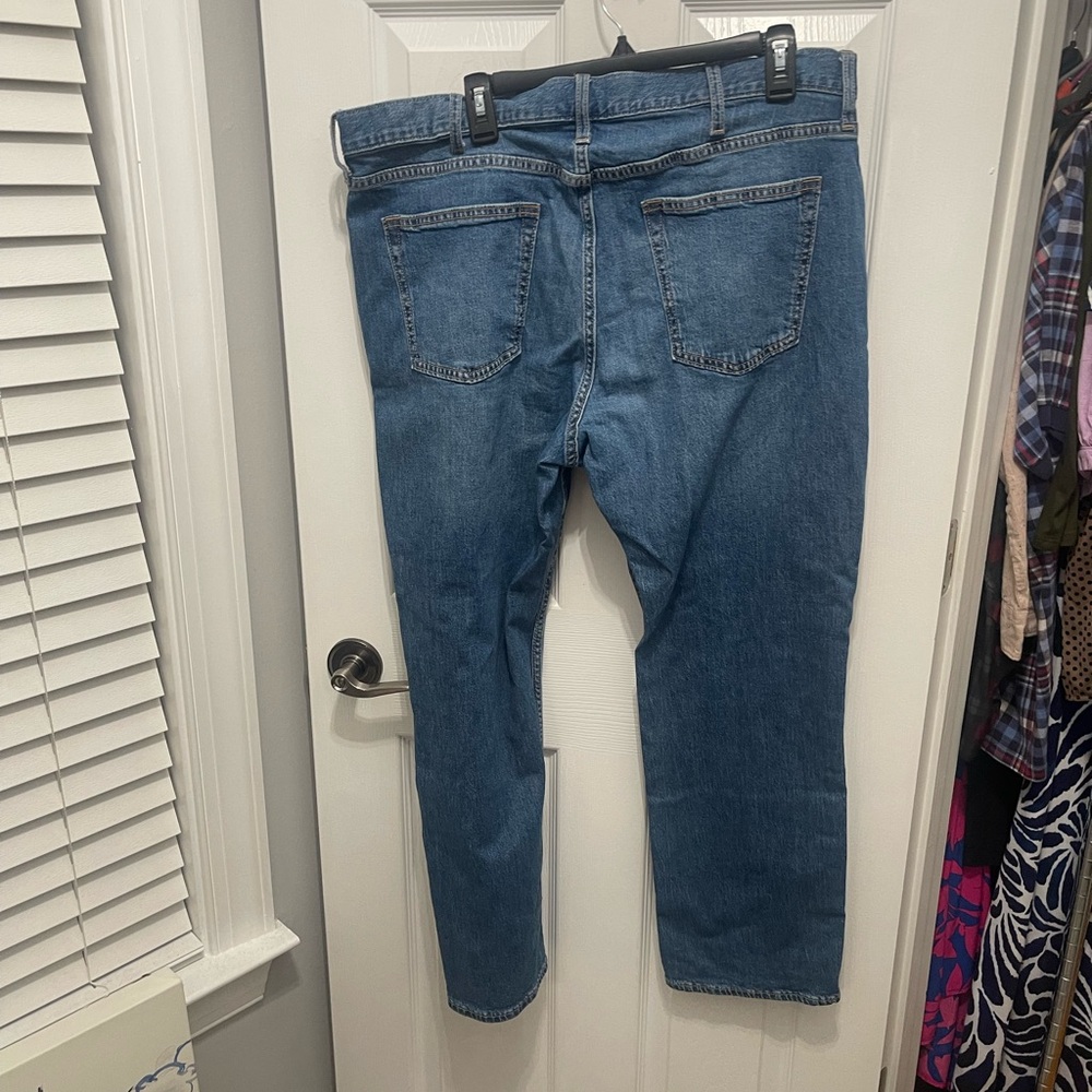 Old Navy Men's Straight Jeans - Classic Blue - Picture 9 of 15